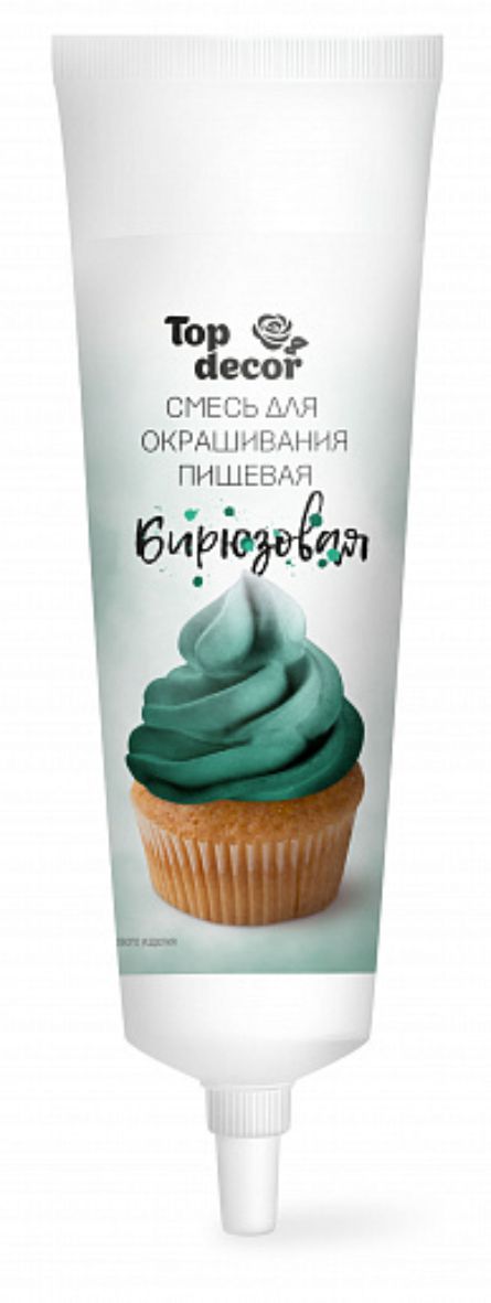 Жидкий краситель Топ продукт цвет бирюзовый, 100 гр. Жидкий краситель Топ продукт цвет бирюзовый, 100 гр.