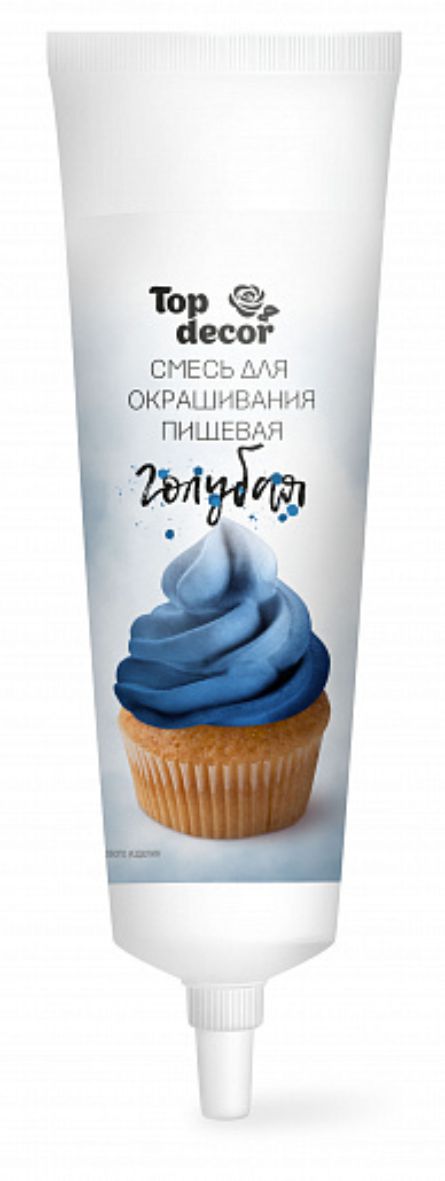 Жидкий краситель Топ продукт цвет голубой, 100 гр. Жидкий краситель Топ продукт цвет голубой, 100 гр.